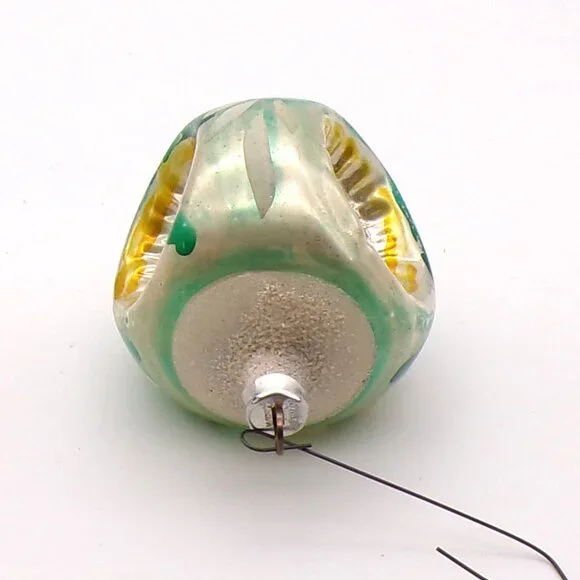 Vintage 50s 60s Glass Christmas Ornament - Picture 6 of 8